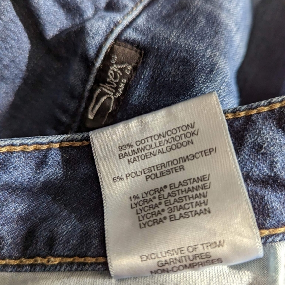 Ladies Silver Suki jean capri waist 29, leg 22" - Picture 5 of 5